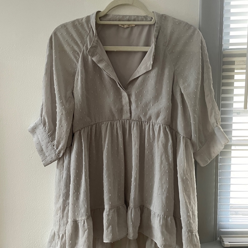 Boutique Grey Top